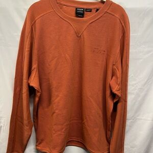 *NWT* Men’s prAna Contendr Rib Crew - Size L - Terracotta